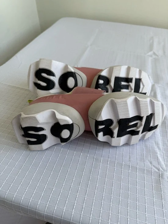 Sorel Womens Kinetic Impact Strap Sneaker White Pink 1999491101 - Picture 4 of 4